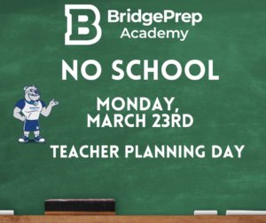 No School Teacher Planning Day